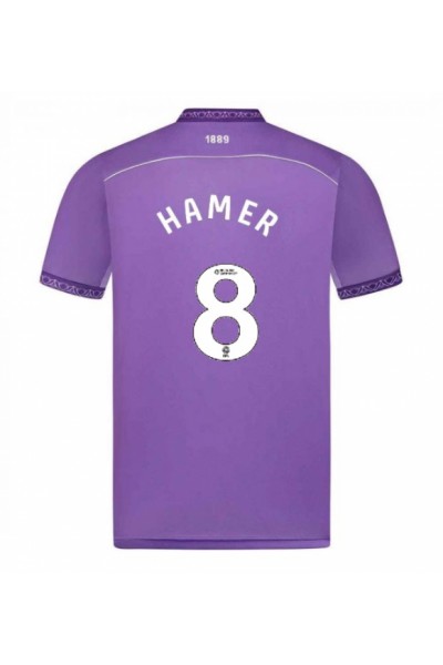 Sheffield United Gustavo Hamer #8 Jalkapallovaatteet Kolmaspaita 2025-26 Lyhythihainen Sheffield United Gustavo Hamer #8 Jalkapallovaatteet Kolmaspaita 2025-26 Lyhythihainen